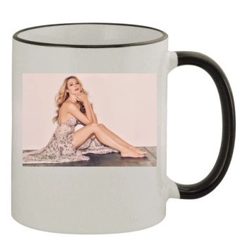 Blake Lively 11oz Colored Rim & Handle Mug