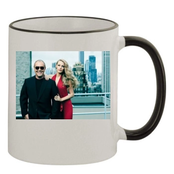 Blake Lively 11oz Colored Rim & Handle Mug