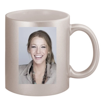 Blake Lively 11oz Metallic Silver Mug