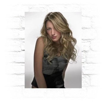 Blake Lively Metal Wall Art