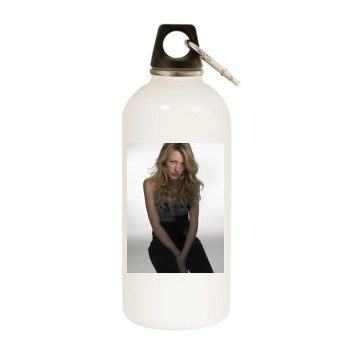 Blake Lively White Water Bottle With Carabiner