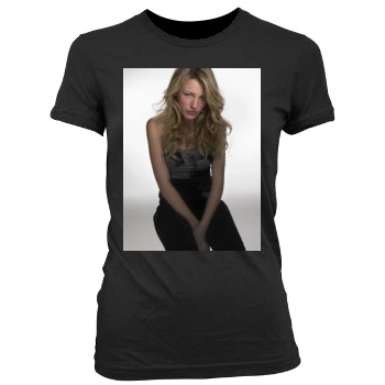 Blake Lively Women's Junior Cut Crewneck T-Shirt