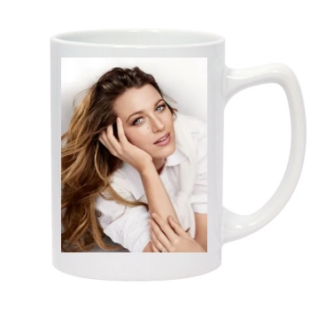 Blake Lively 14oz White Statesman Mug