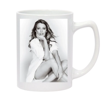 Blake Lively 14oz White Statesman Mug