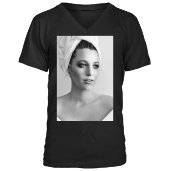 Blake Lively Men's V-Neck T-Shirt