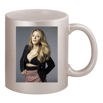 Blake Lively 11oz Metallic Silver Mug