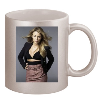 Blake Lively 11oz Metallic Silver Mug