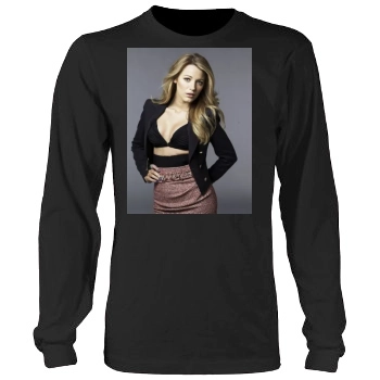 Blake Lively Men's Heavy Long Sleeve TShirt