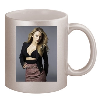 Blake Lively 11oz Metallic Silver Mug