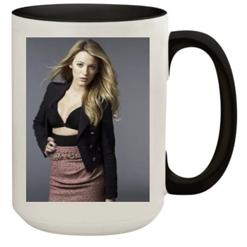 Blake Lively 15oz Colored Inner & Handle Mug