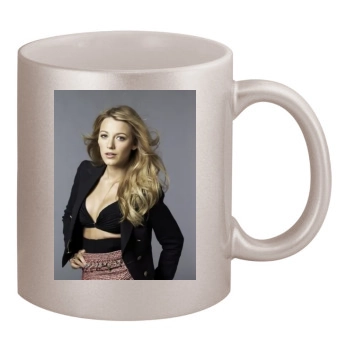 Blake Lively 11oz Metallic Silver Mug