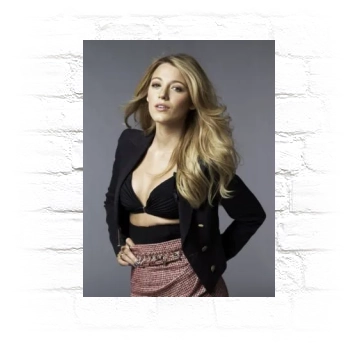 Blake Lively Metal Wall Art