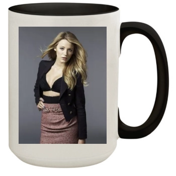 Blake Lively 15oz Colored Inner & Handle Mug