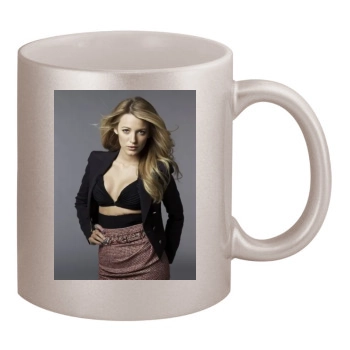 Blake Lively 11oz Metallic Silver Mug