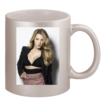 Blake Lively 11oz Metallic Silver Mug