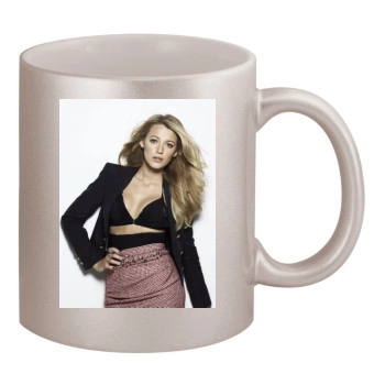 Blake Lively 11oz Metallic Silver Mug