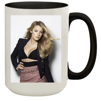 Blake Lively 15oz Colored Inner & Handle Mug