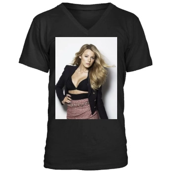 Blake Lively Men's V-Neck T-Shirt