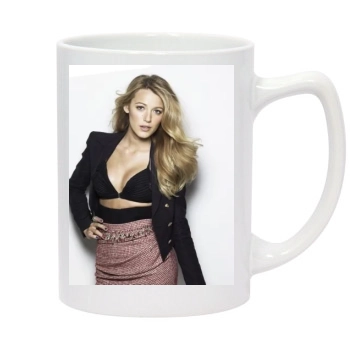 Blake Lively 14oz White Statesman Mug