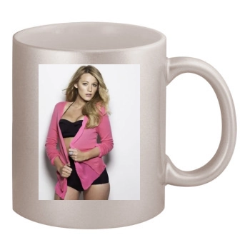 Blake Lively 11oz Metallic Silver Mug