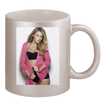 Blake Lively 11oz Metallic Silver Mug