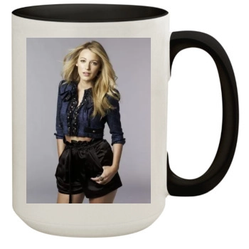 Blake Lively 15oz Colored Inner & Handle Mug