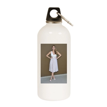 Blake Lively White Water Bottle With Carabiner