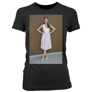 Blake Lively Women's Junior Cut Crewneck T-Shirt