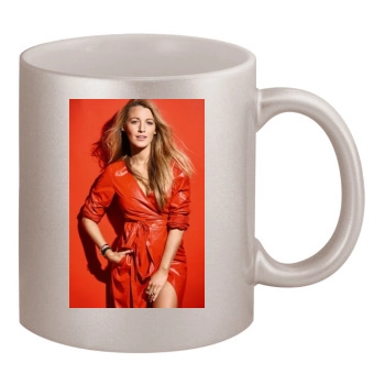 Blake Lively 11oz Metallic Silver Mug