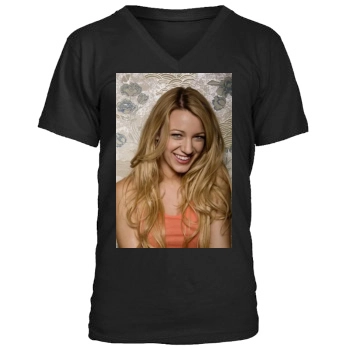 Blake Lively Men's V-Neck T-Shirt