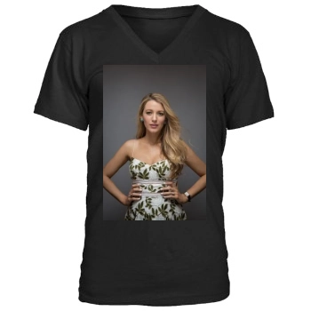 Blake Lively Men's V-Neck T-Shirt