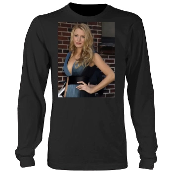 Blake Lively Men's Heavy Long Sleeve TShirt