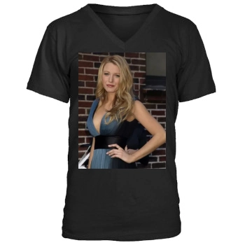 Blake Lively Men's V-Neck T-Shirt