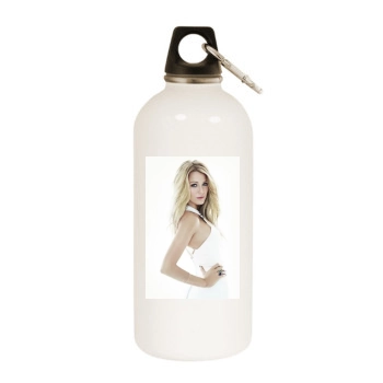 Blake Lively White Water Bottle With Carabiner