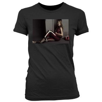 Blake Lively Women's Junior Cut Crewneck T-Shirt