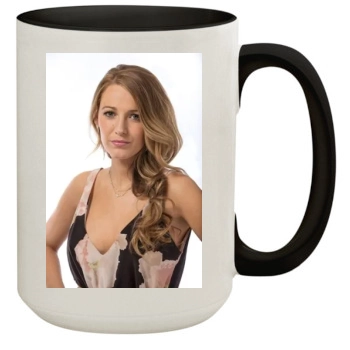 Blake Lively 15oz Colored Inner & Handle Mug