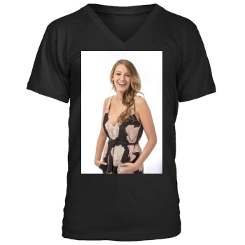 Blake Lively Men's V-Neck T-Shirt