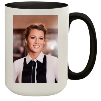 Blake Lively 15oz Colored Inner & Handle Mug