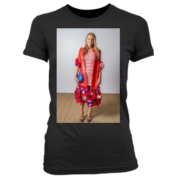 Blake Lively Women's Junior Cut Crewneck T-Shirt