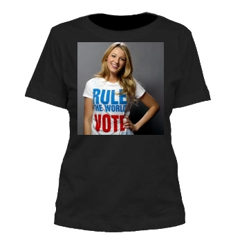 Blake Lively Women's Cut T-Shirt