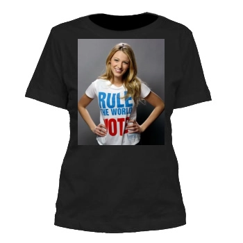 Blake Lively Women's Cut T-Shirt