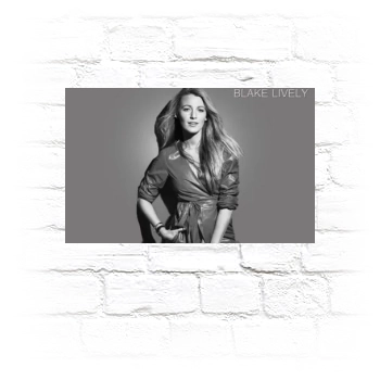 Blake Lively Metal Wall Art