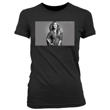 Blake Lively Women's Junior Cut Crewneck T-Shirt