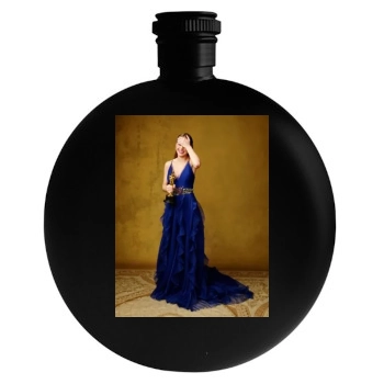 Brie Larson Round Flask