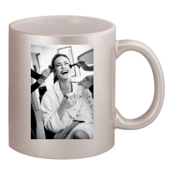 Brie Larson 11oz Metallic Silver Mug