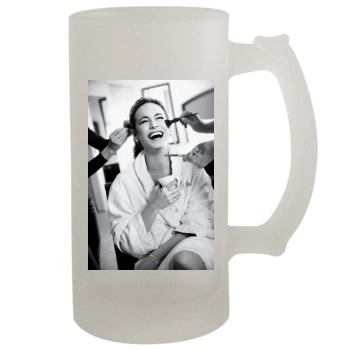 Brie Larson 16oz Frosted Beer Stein