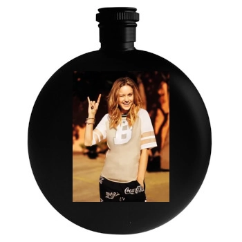 Brie Larson Round Flask