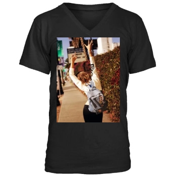 Brie Larson Men's V-Neck T-Shirt