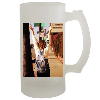 Brie Larson 16oz Frosted Beer Stein
