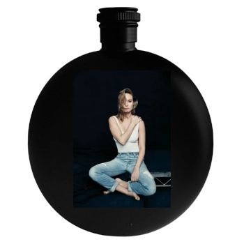 Brie Larson Round Flask